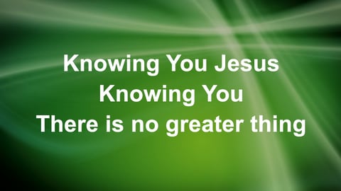 Knowing You (Piano)