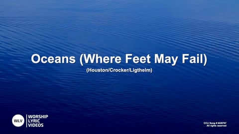 Oceans (Where Feet May Fail) (Piano)