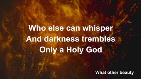 Only A Holy God (Piano)