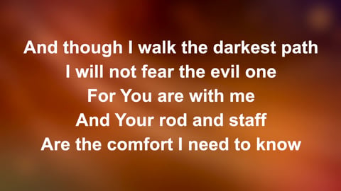 Psalm 23 (The Lord’s My Shepherd) (Piano)