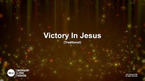 Victory In Jesus (Piano)