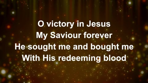 Victory In Jesus (Piano)