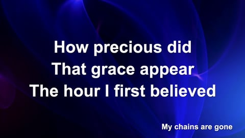 Amazing Grace (My Chains Are Gone) (Piano)