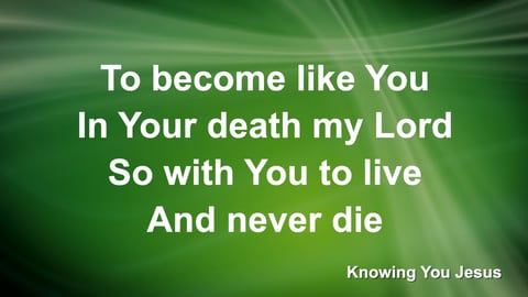 Knowing You (Piano)