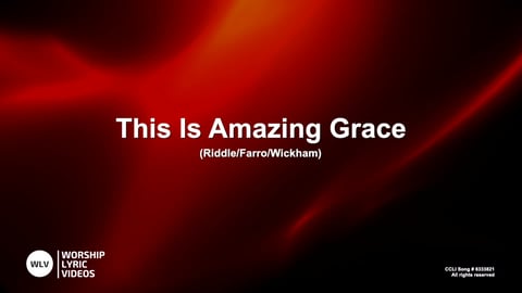This Is Amazing Grace (Piano)