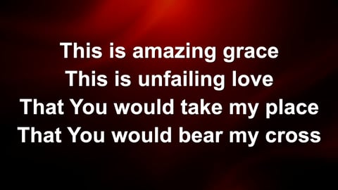 This Is Amazing Grace (Piano)