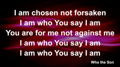 Who You Say I Am (Piano)