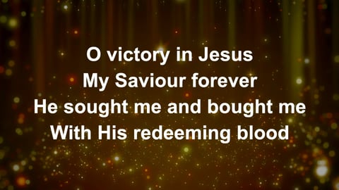 Victory In Jesus (Piano)