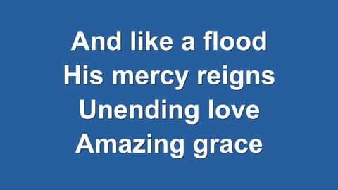 Amazing Grace (My Chains Are Gone) (Piano)