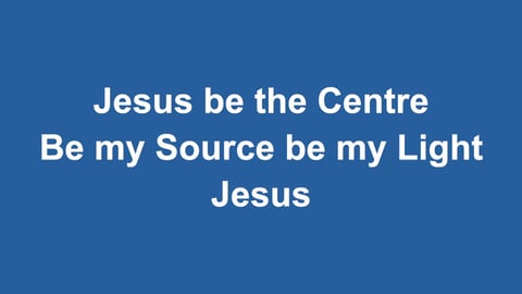 Be The Centre (Piano)