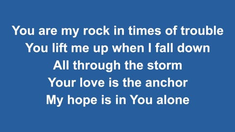 Faithful One (Piano)