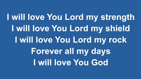God I Look To You (Piano)