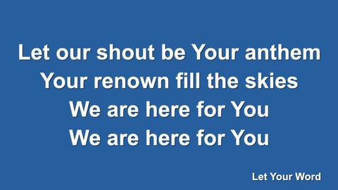 Here For You (Piano)