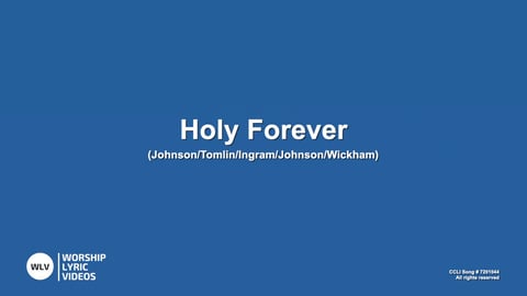 Holy Forever (Piano)