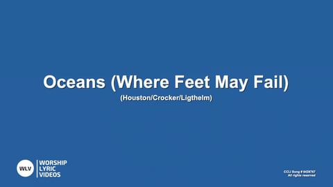 Oceans (Where Feet May Fail) (Piano)