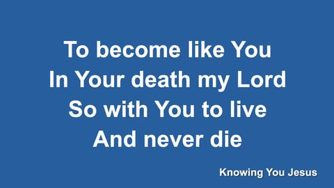 Knowing You (Piano)