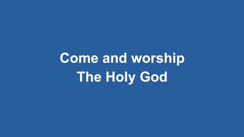Only A Holy God (Piano)