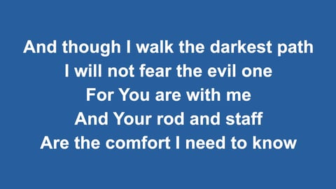 Psalm 23 (The Lord’s My Shepherd) (Piano)