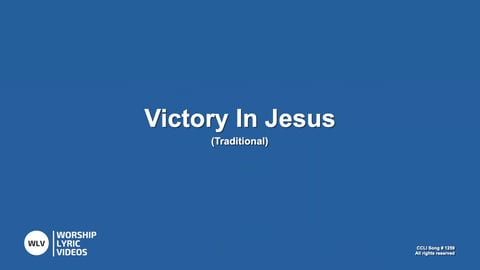 Victory In Jesus (Piano)