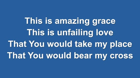 This Is Amazing Grace (Piano)
