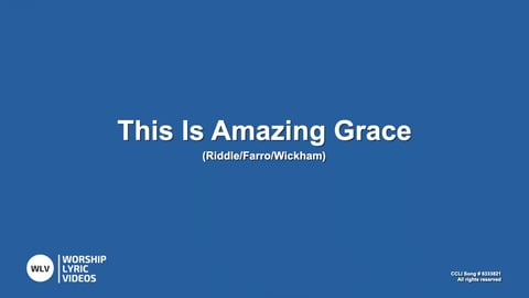 This Is Amazing Grace (Piano)