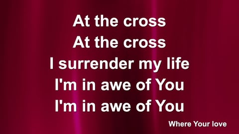 At The Cross (Love Ran Red) (Acoustic)