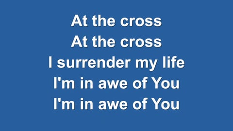 At The Cross (Love Ran Red) (Acoustic)