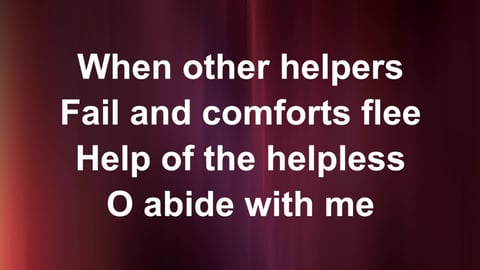 Abide With Me