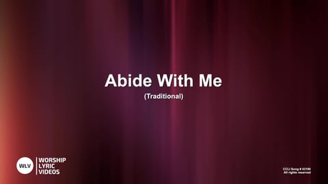 Abide With Me