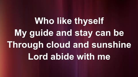 Abide With Me