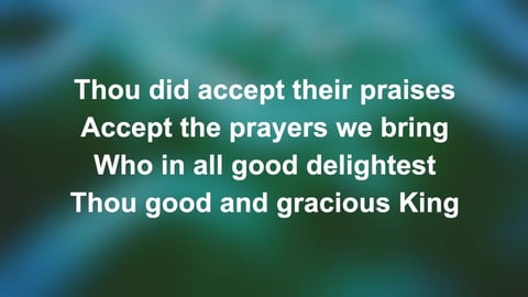 All Glory Laud And Honour