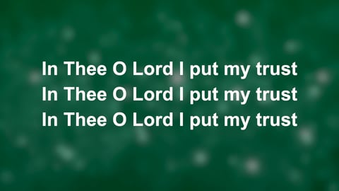 Be Still And Know That I Am God
