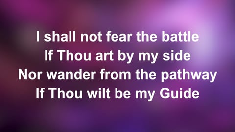O Jesus I Have Promised