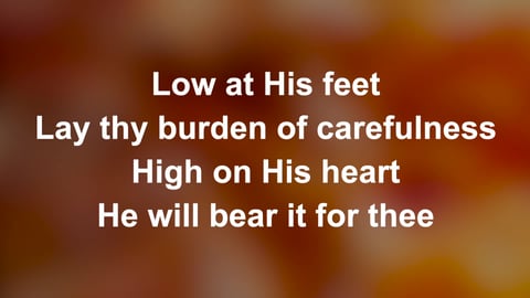 O Worship The Lord In The Beauty Of Holiness