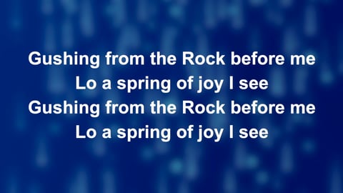 All The Way My Saviour Leads Me