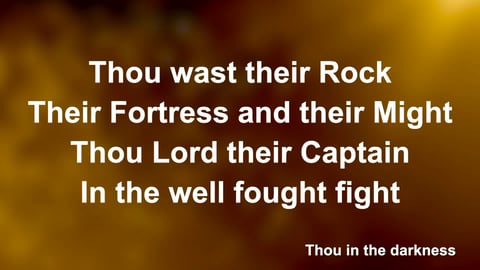 For All The Saints