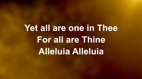 For All The Saints