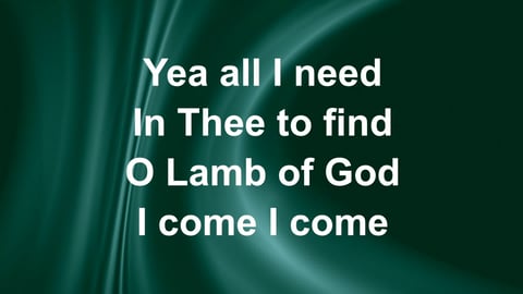 Just As I Am