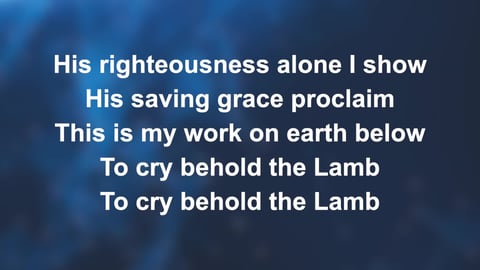 Jesus The Name High Over All