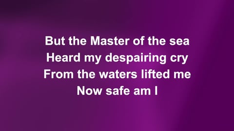 Love Lifted Me
