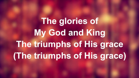 O For A Thousand Tongues To Sing