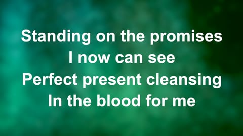 Standing On The Promises