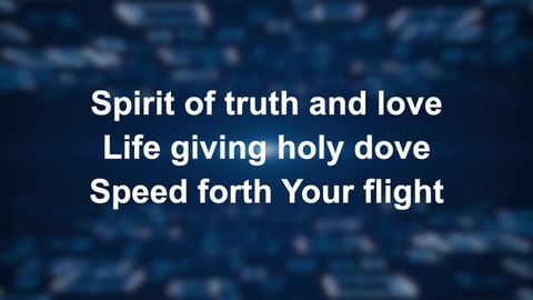 Thou Whose Almighty Word
