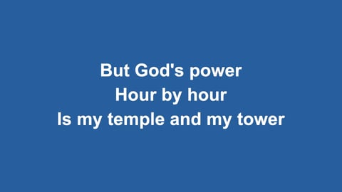 All My Hope On God Is Founded