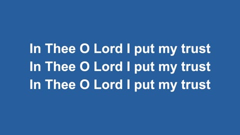 Be Still And Know That I Am God