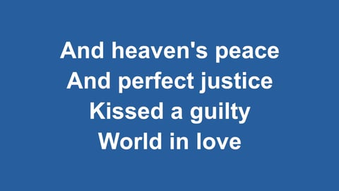Here Is Love