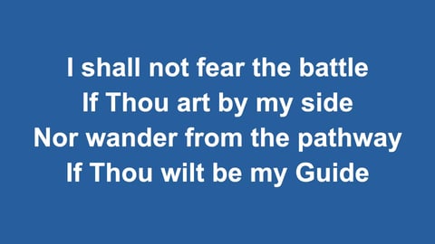 O Jesus I Have Promised