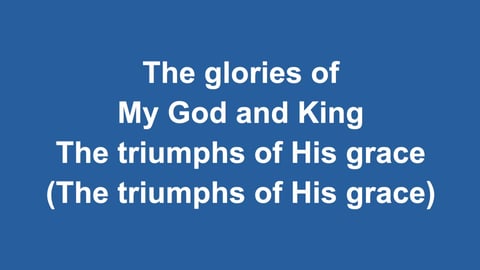 O For A Thousand Tongues To Sing