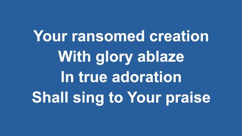 O Worship The King