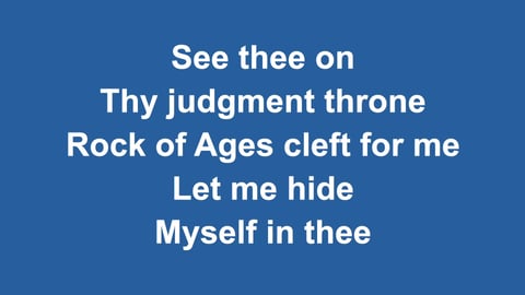 Rock Of Ages